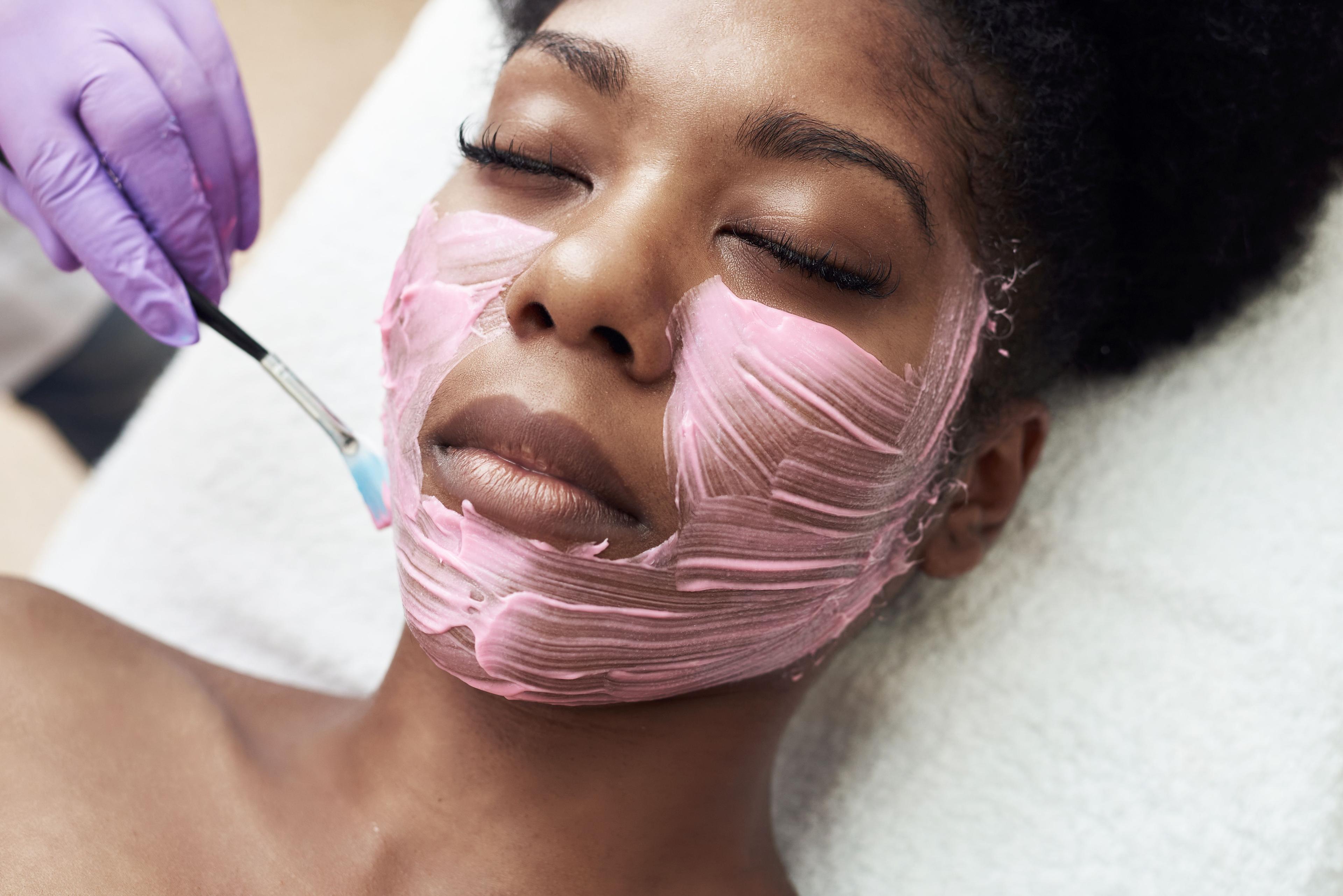 Facial treatment for Black woman | Image credit: © etonastenka - stock.adobe.com