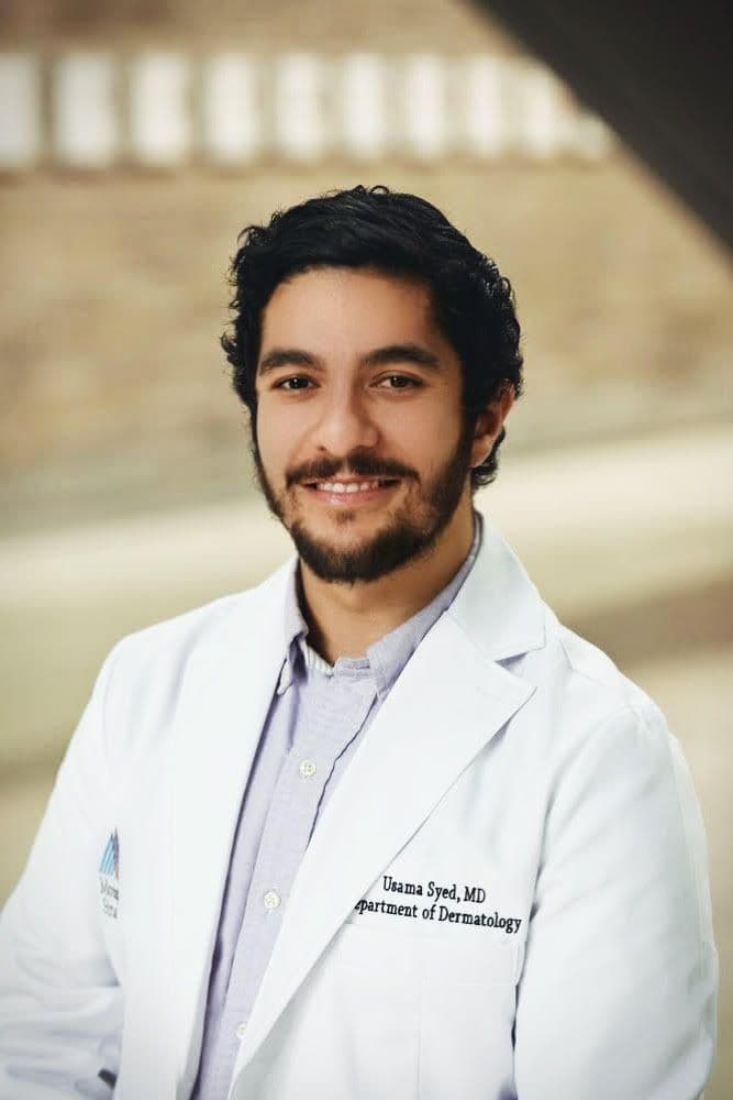 Headshot of Usama Syed, dermatology resident