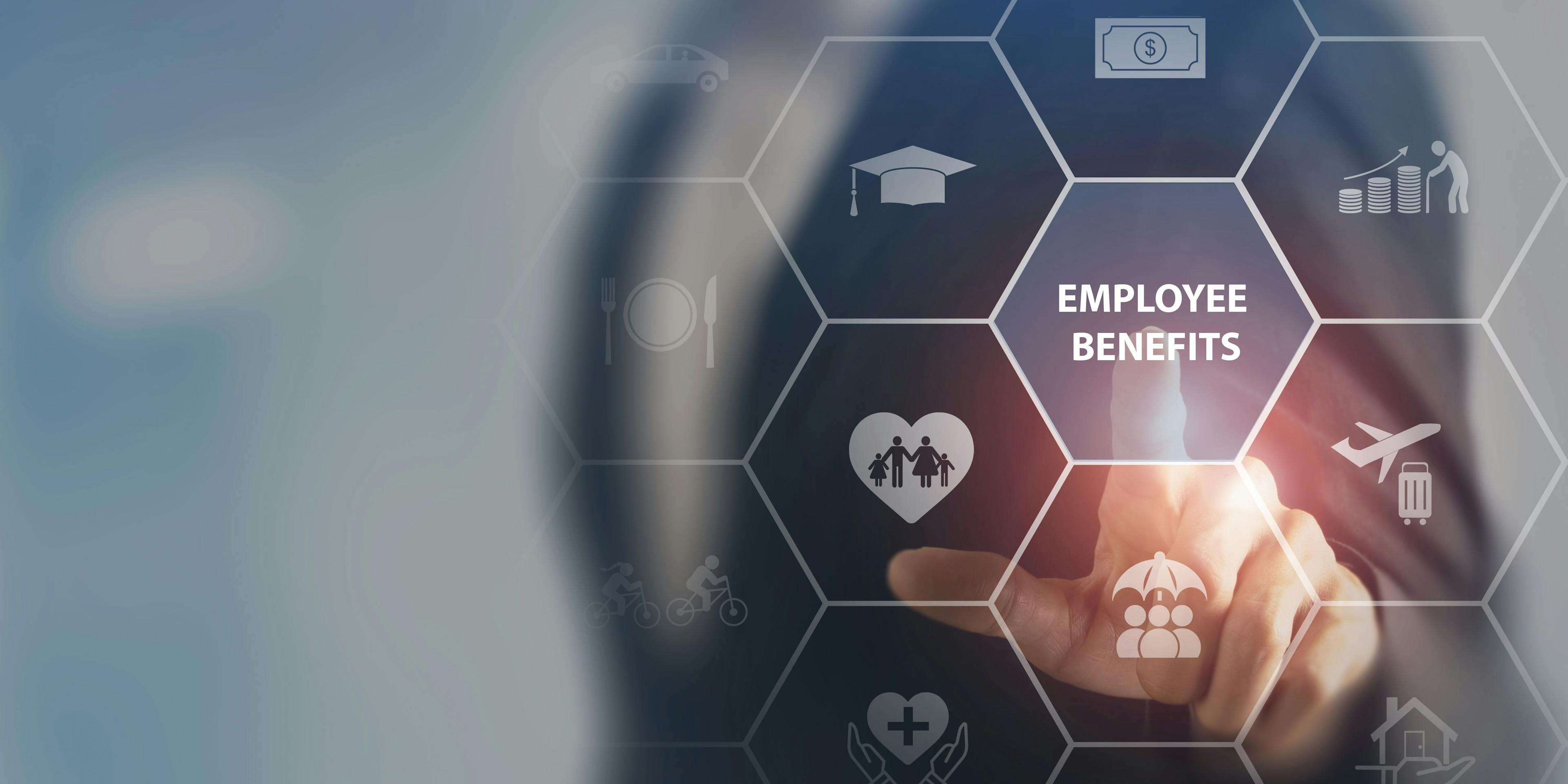 Employee benefits concept with icons | Image Credit: © Parradee - stock.adobe.com