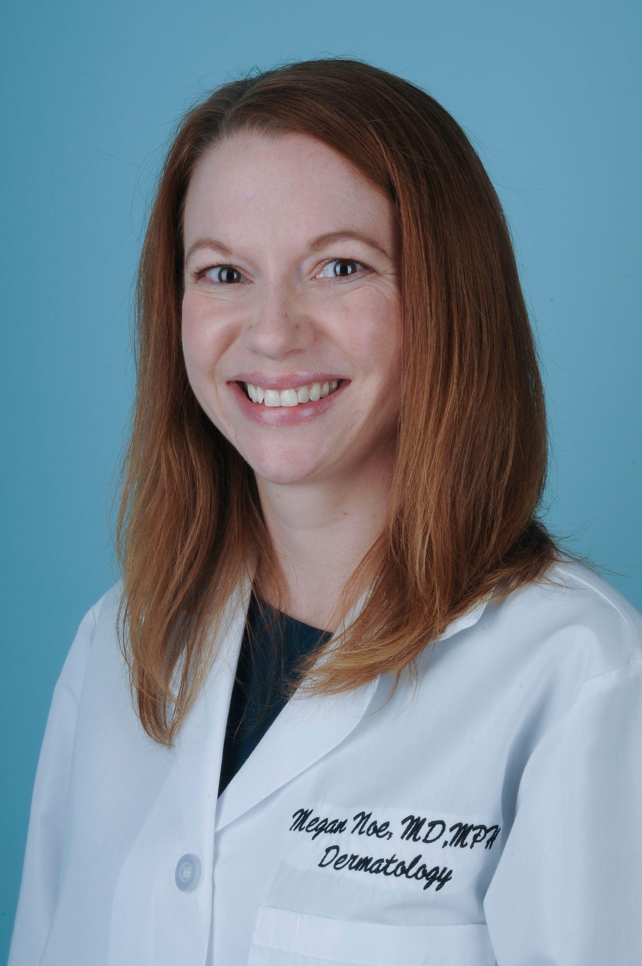 headshot of Megan H. Noe, M.D ,MPH.