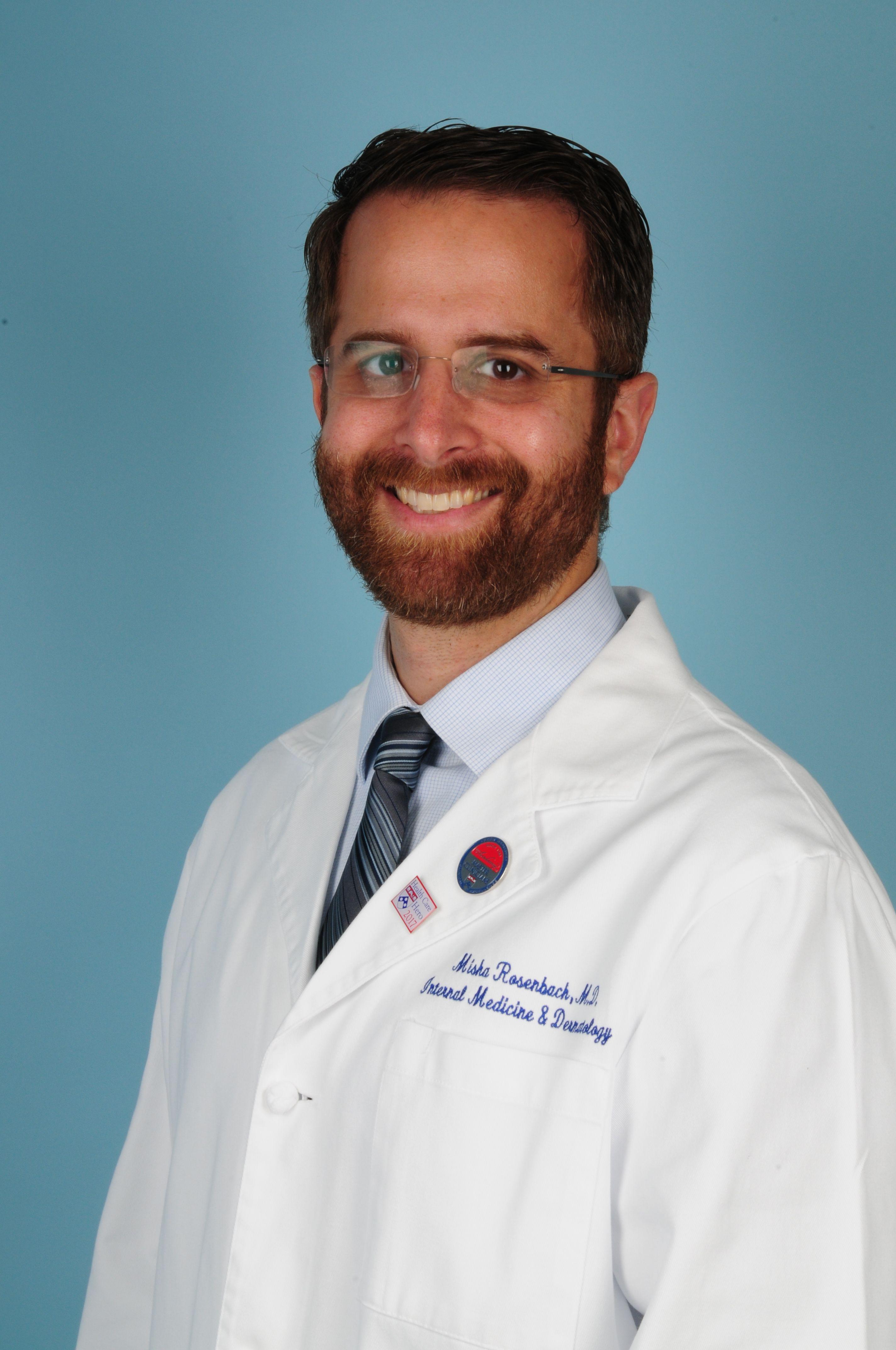 head shot of Misha Rosenbach, M.D.