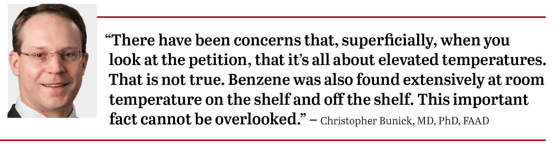 Christopher Bunick quote | Image credit: dermatologytimes.com