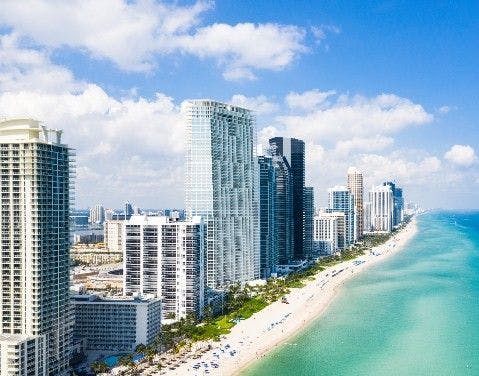 miami coastline