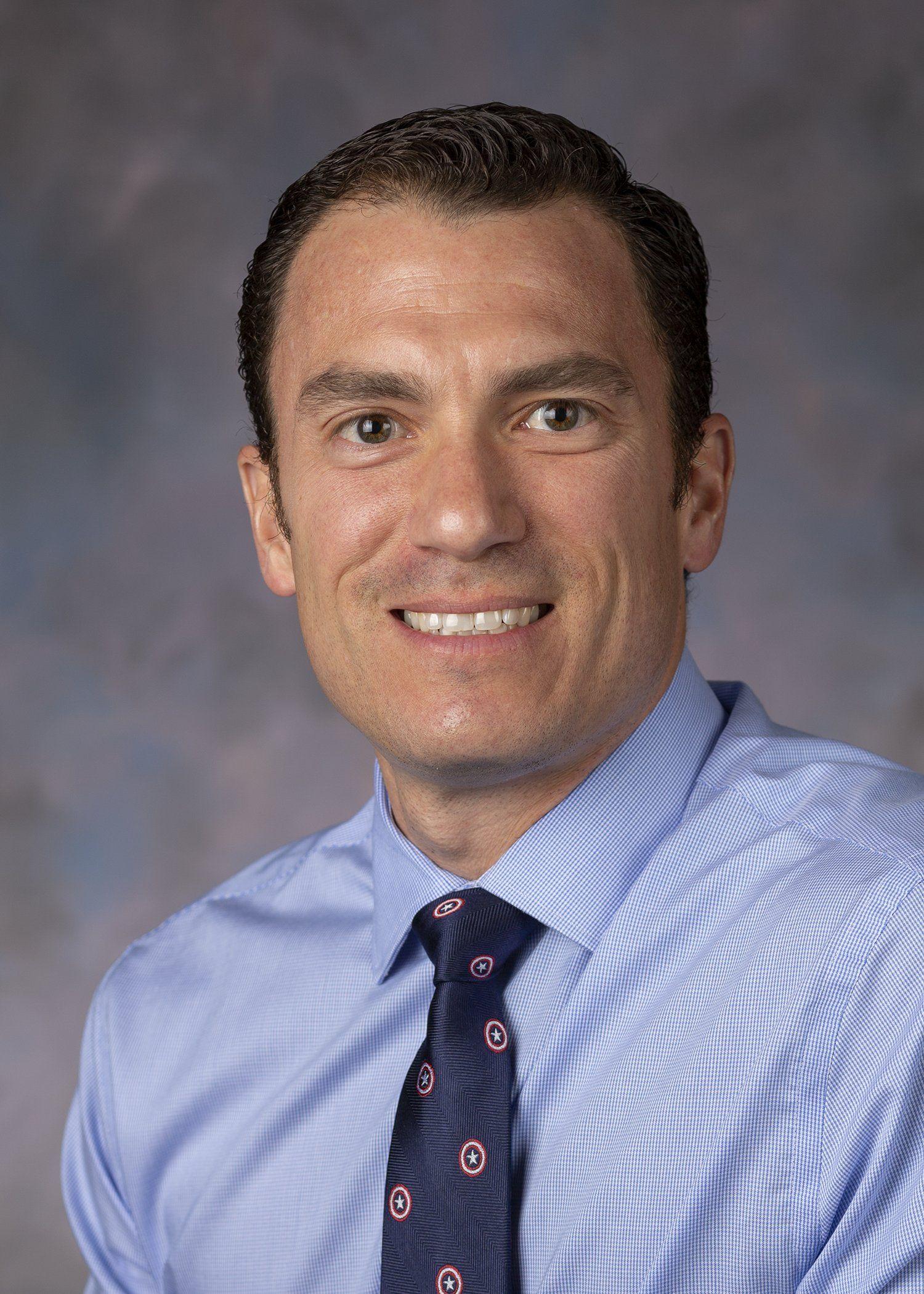 David Stukus, MD, a pediatric allergist at Nationwide Children’s Hospital.